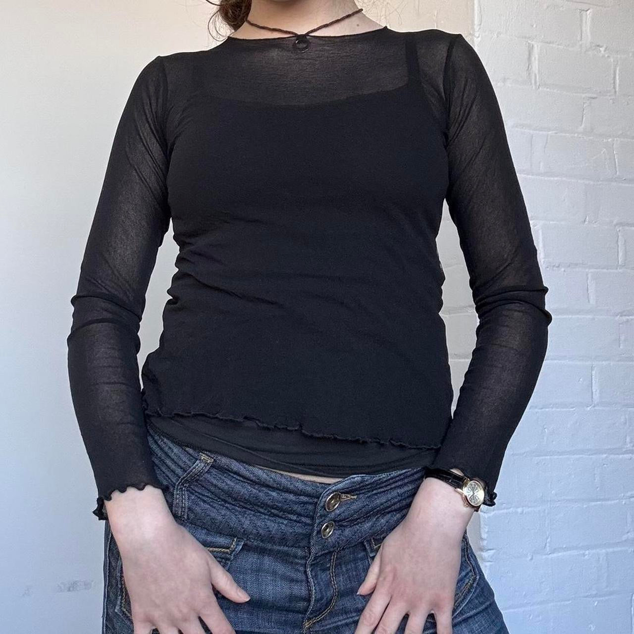 Cache Cache Sheer Top