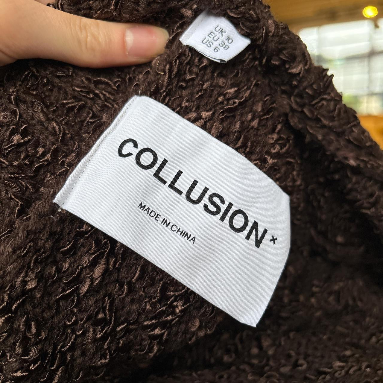 Brown Long Cardigan