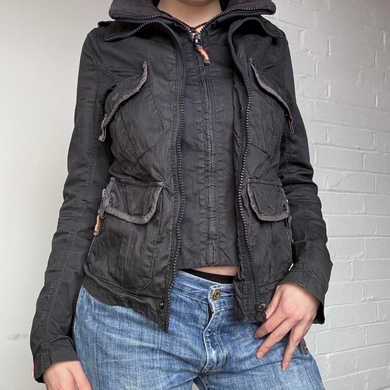 Black Superdry Jacket