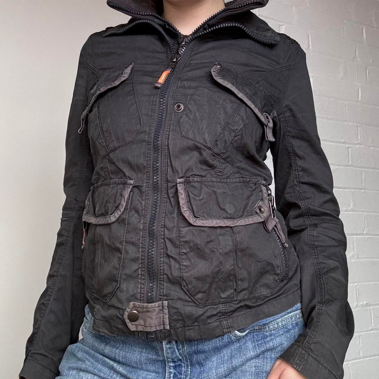 Black Superdry Jacket