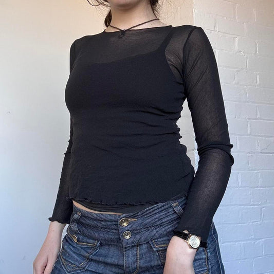 Cache Cache Sheer Top