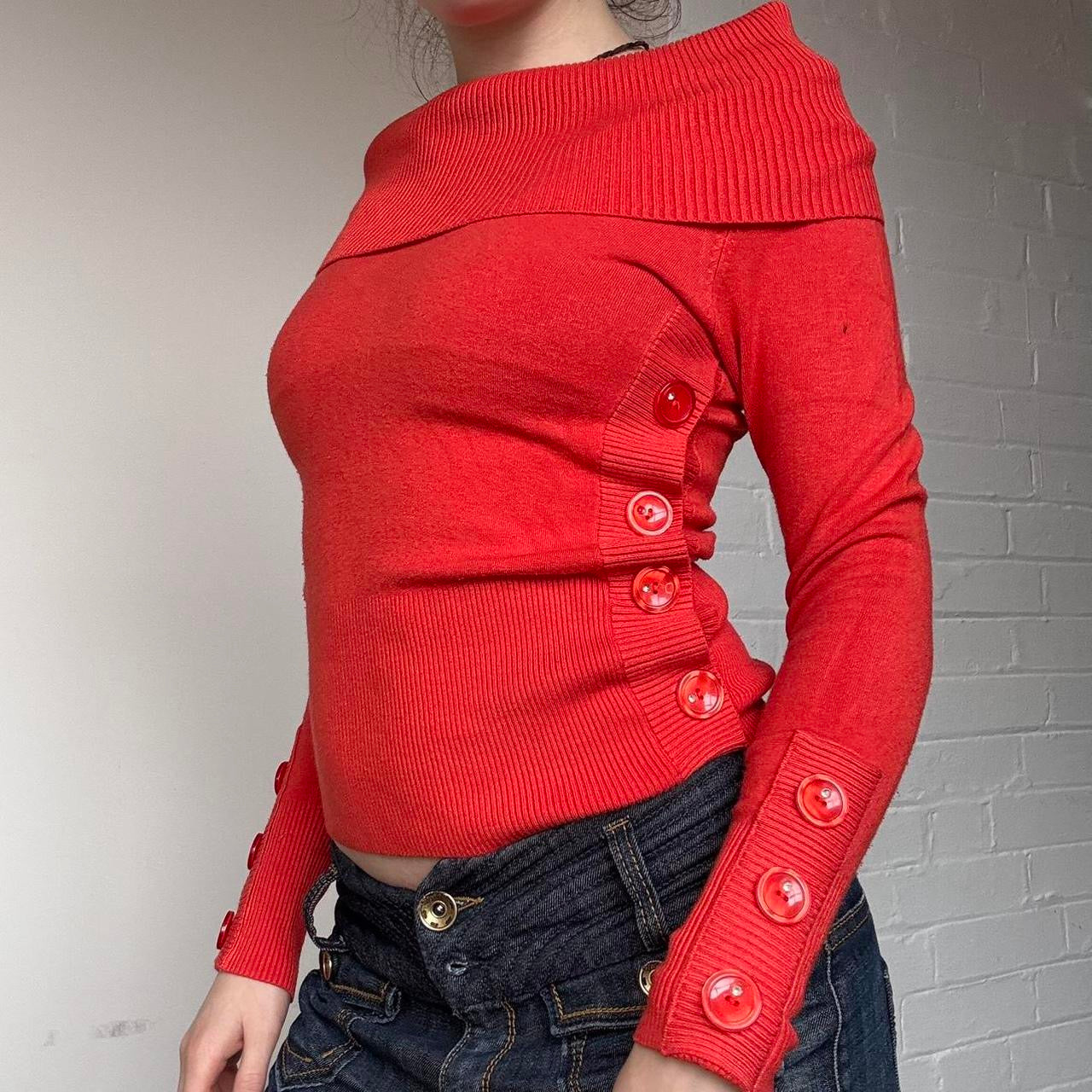 Off The Shoulder Jumper
