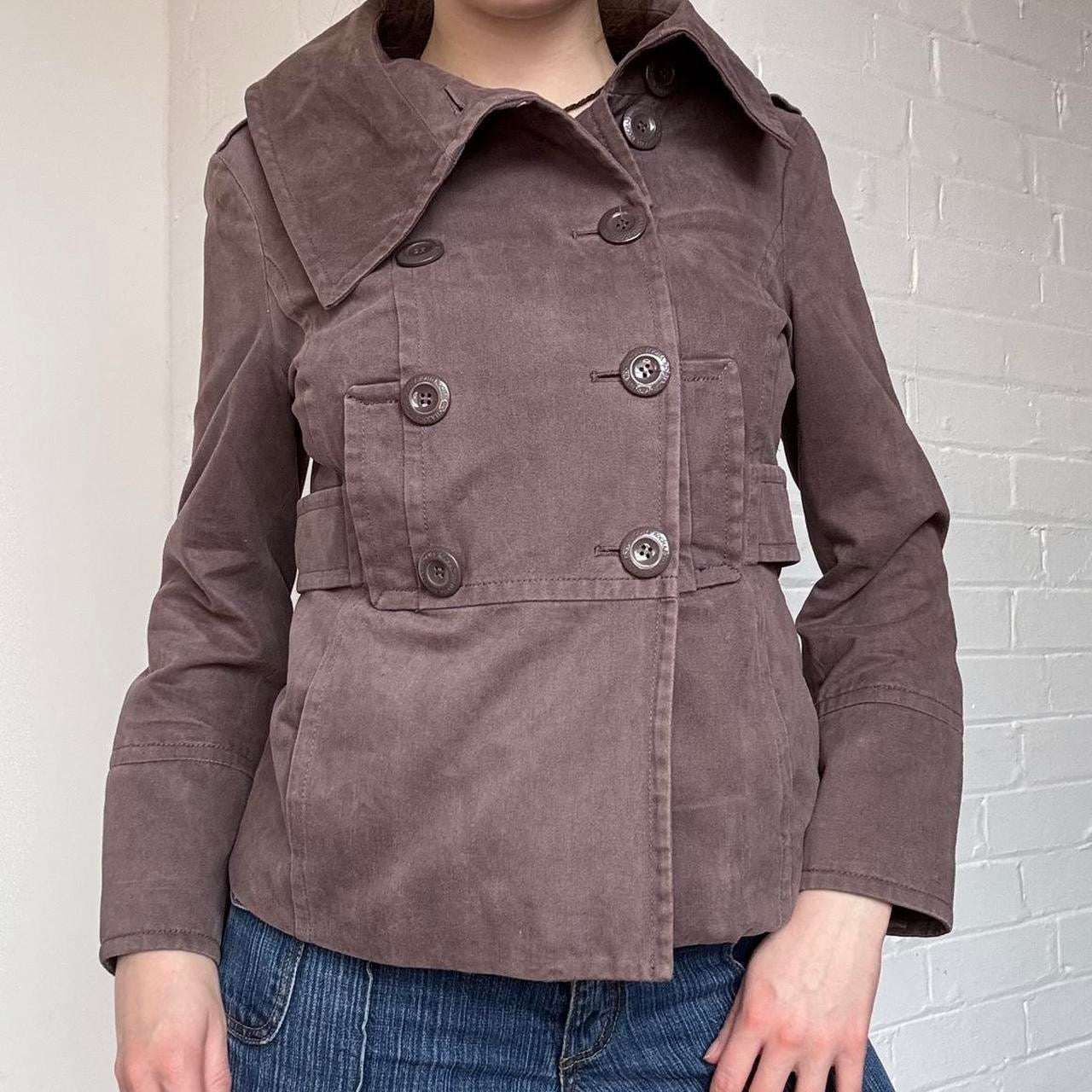 Brown Peacoat