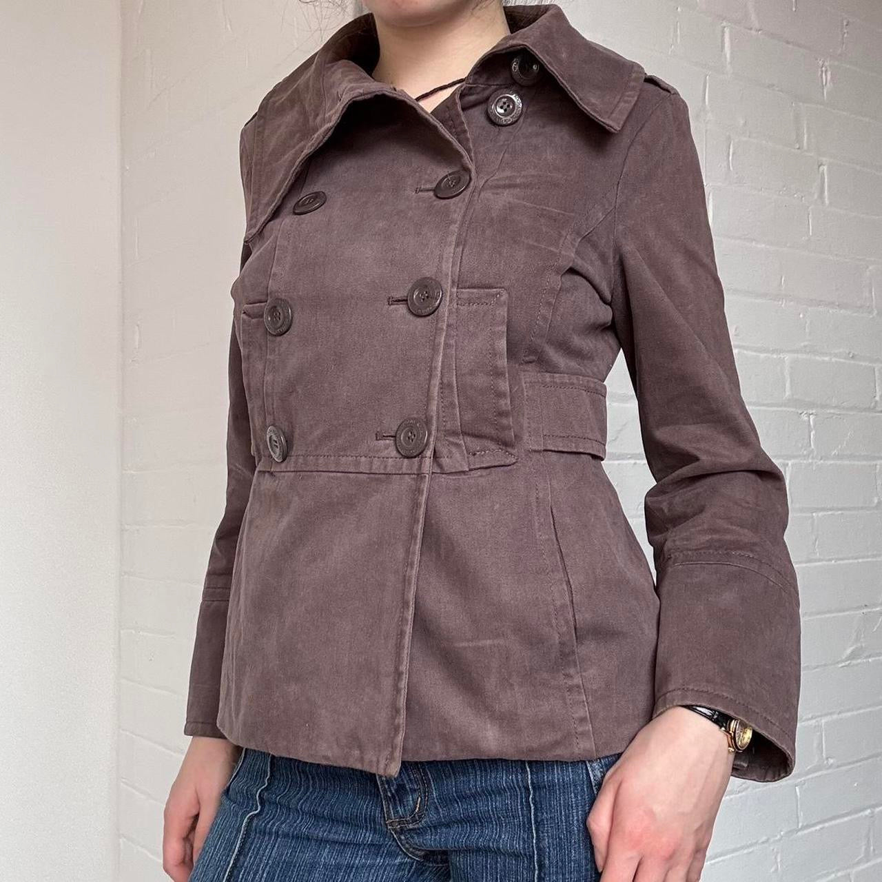Brown Peacoat