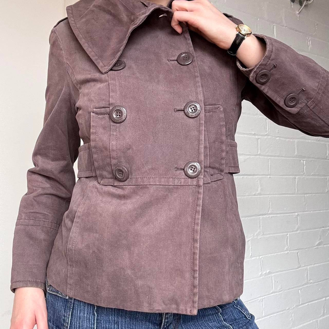 Brown Peacoat