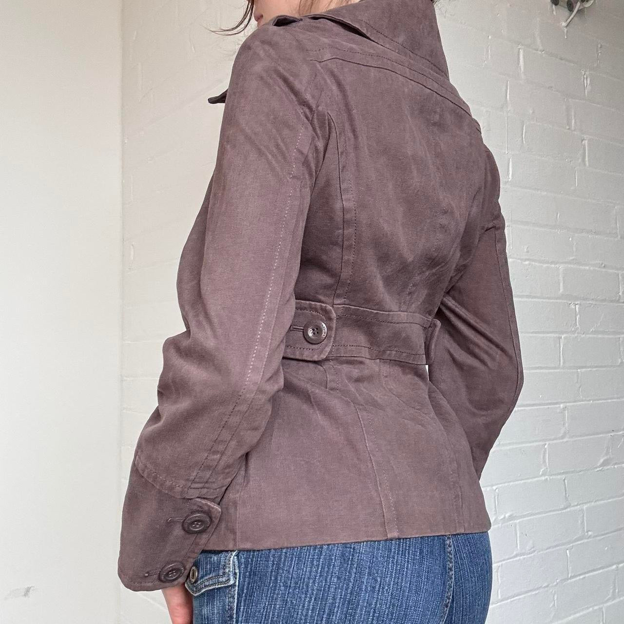 Brown Peacoat
